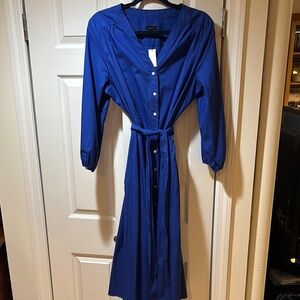 Talbots Royal Blue Midi Dress